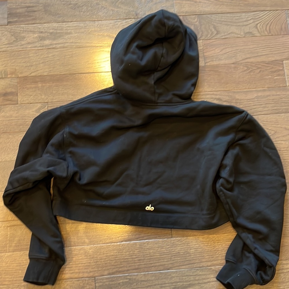 ALO Yoga Bae Cropped Hoodie
